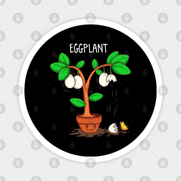 eggplant Magnet by opoyostudio